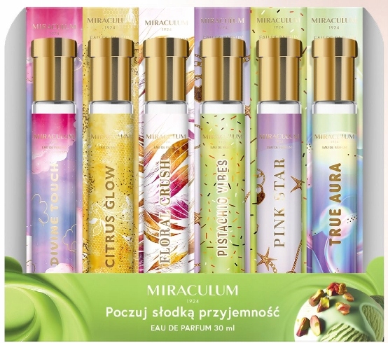 Miraculum Festival Vibes Perfumetka woda perfumowana zestaw Edp 6x30ml