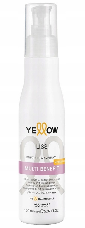 

Alfaparf Yellow Liss Serum 10w1 Multi z Keratyną