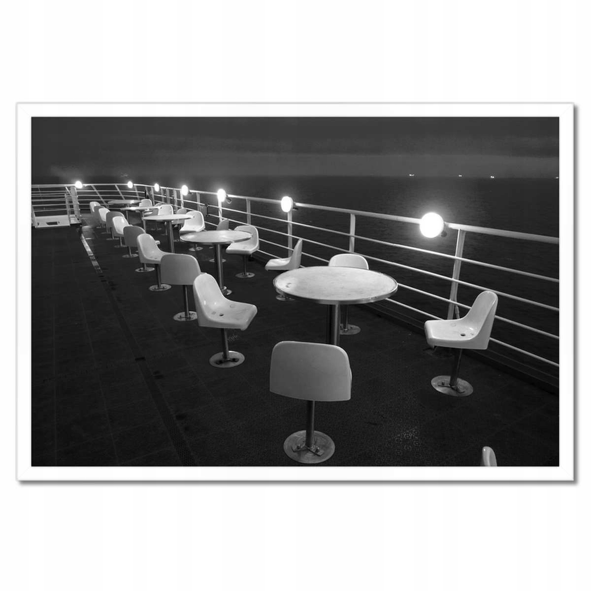 Plakáty v rámu 60x40 Kavárna u moře