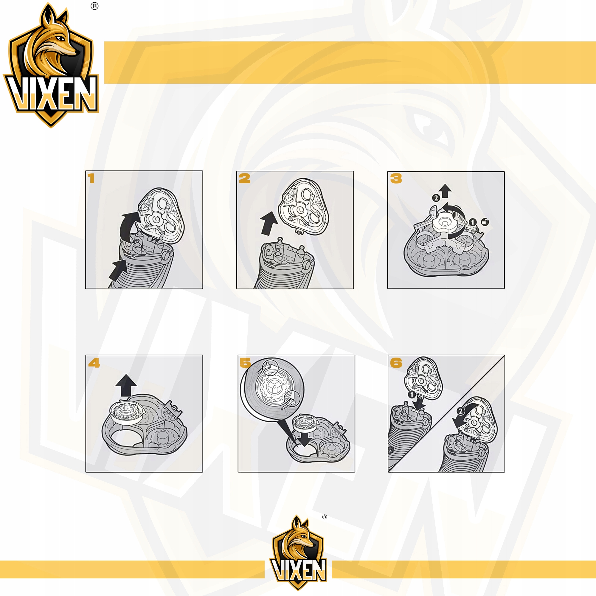 GOLARKA GŁOWICE OSTRZA NOŻE do PHILIPS COMFORTCUT 1000 3000 SH30 SH30/50 Trymer brak informacji