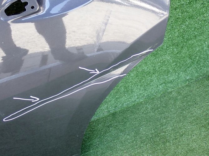 KIA NIRO 16- door left rear. rear part