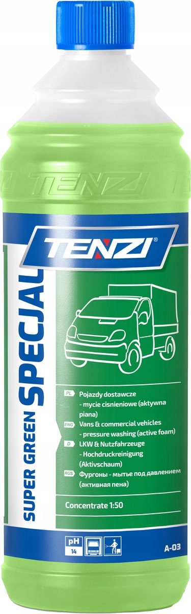 Tenzi Green Specjal Aktywna piana do mycia samochodów plandek 1L