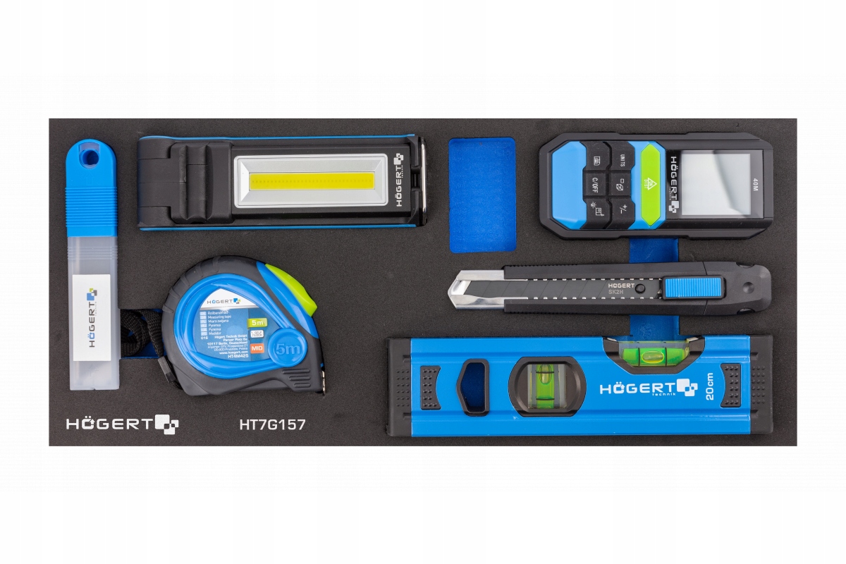 Vložka Do Skrinky Na Meracie Náradie 15 Ks Hogert