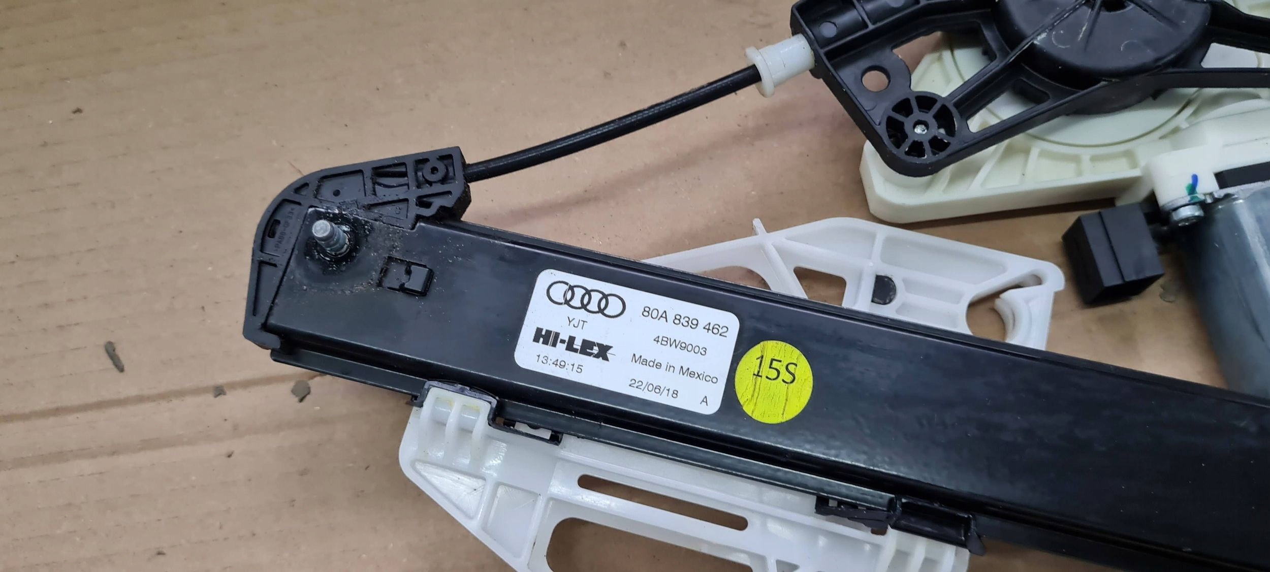 Q5 80A mechanism window regulator right rear part 80A839462