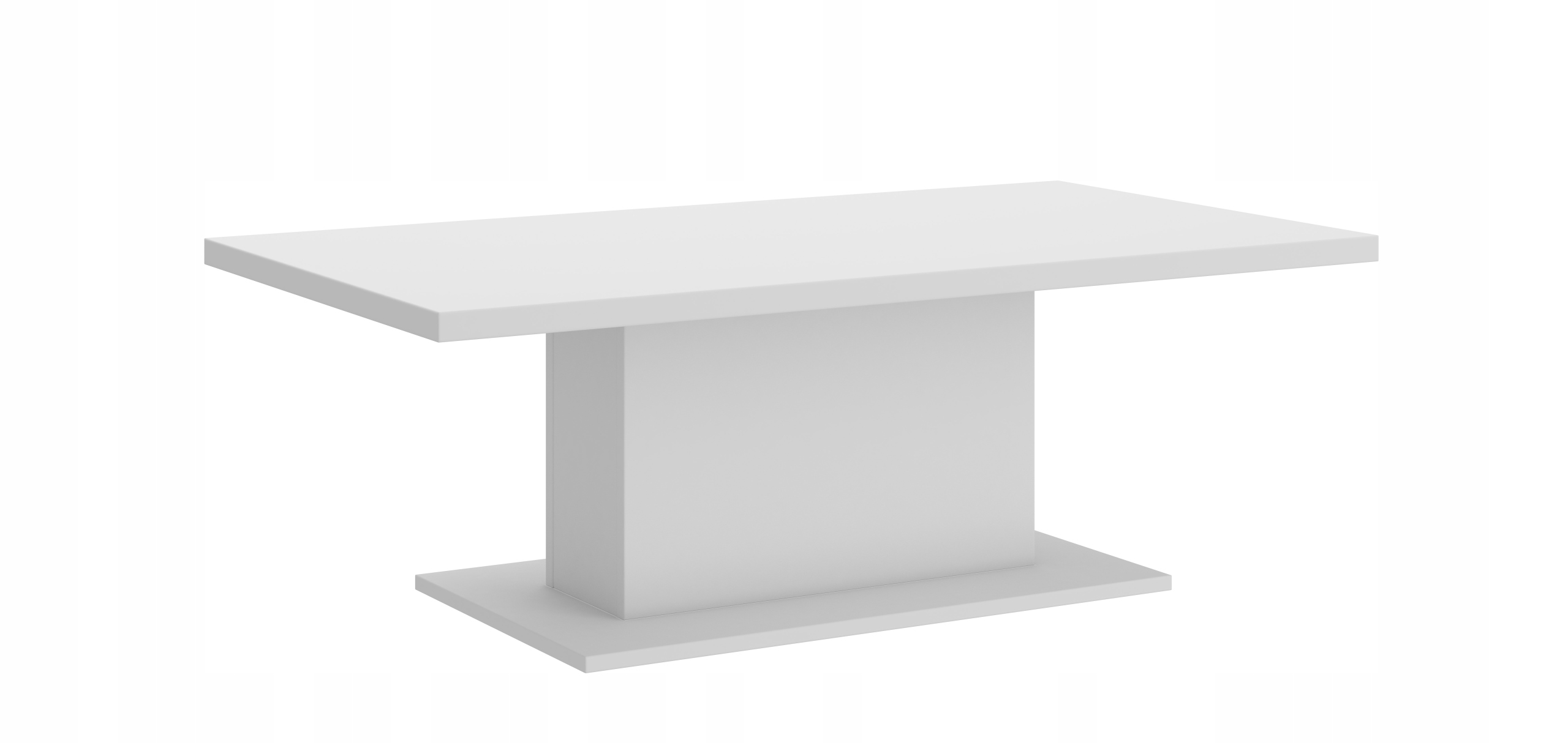 Moderní kancelářská lavice do obývacího pokoje Brico 110 x 60 Bílá