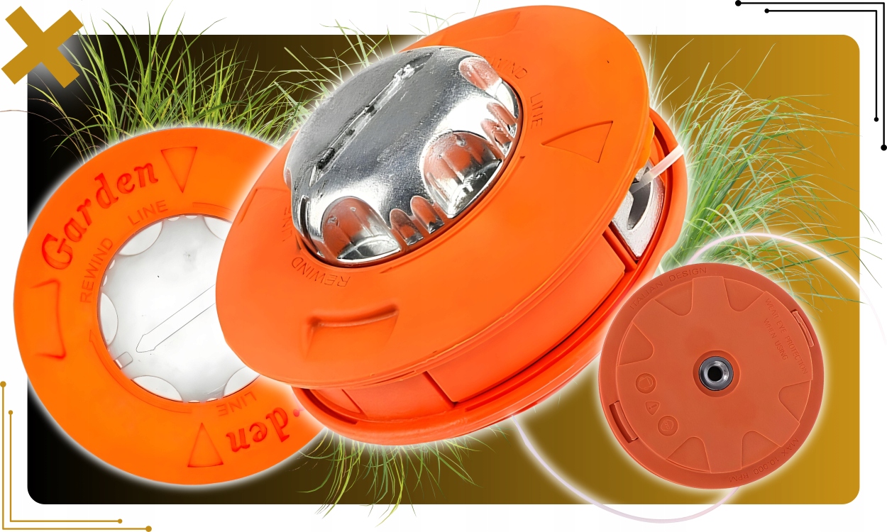 GŁOWICA AUTOMATYCZNA ŻYŁKOWA DO KOSY SPALINOWEJ PODKASZARKI KOS SPALINOWYCH Typ inny