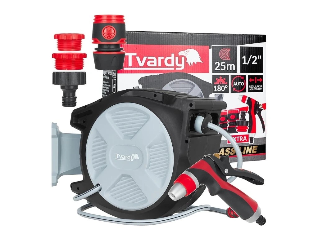 Automatický navijak s hadicou 1/2" 25 m Brass-line T07295