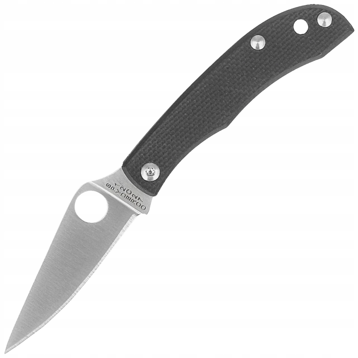 Nůž Edc Spyderco Honeybee Black G10 Satin Sandvik 12C27