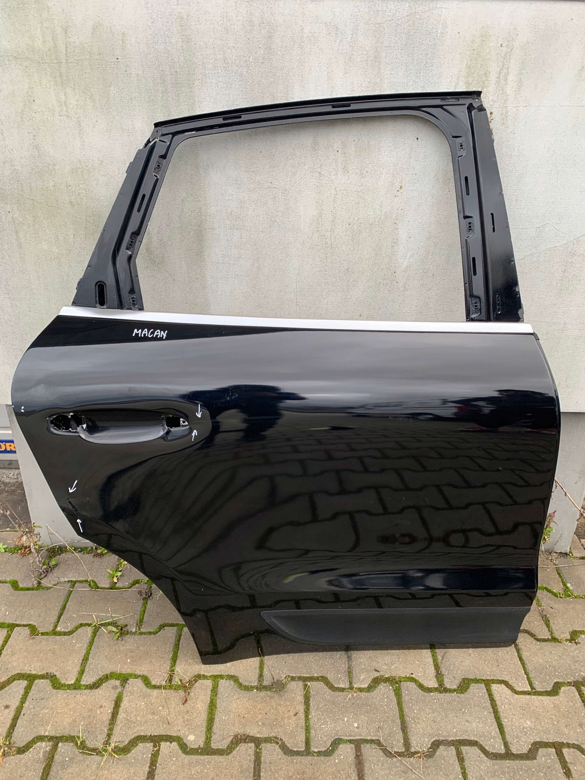 PORSCHE MACAN 95B DRZWI PRAWY TYŁ TYLNIE