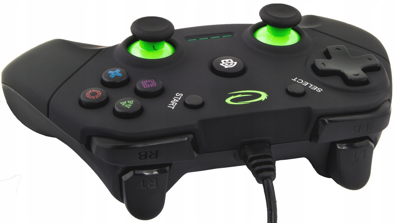 GAMEPAD PAD KONTROLER DO PS3 PC WIBRACJE USB Kolor czarny