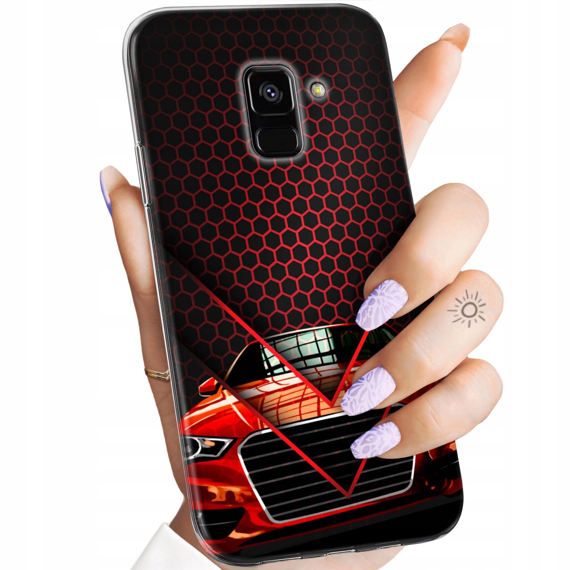 Etui Do Samsung Galaxy A5/A8 2018 Auto Motor Pojazdy Samochody Case