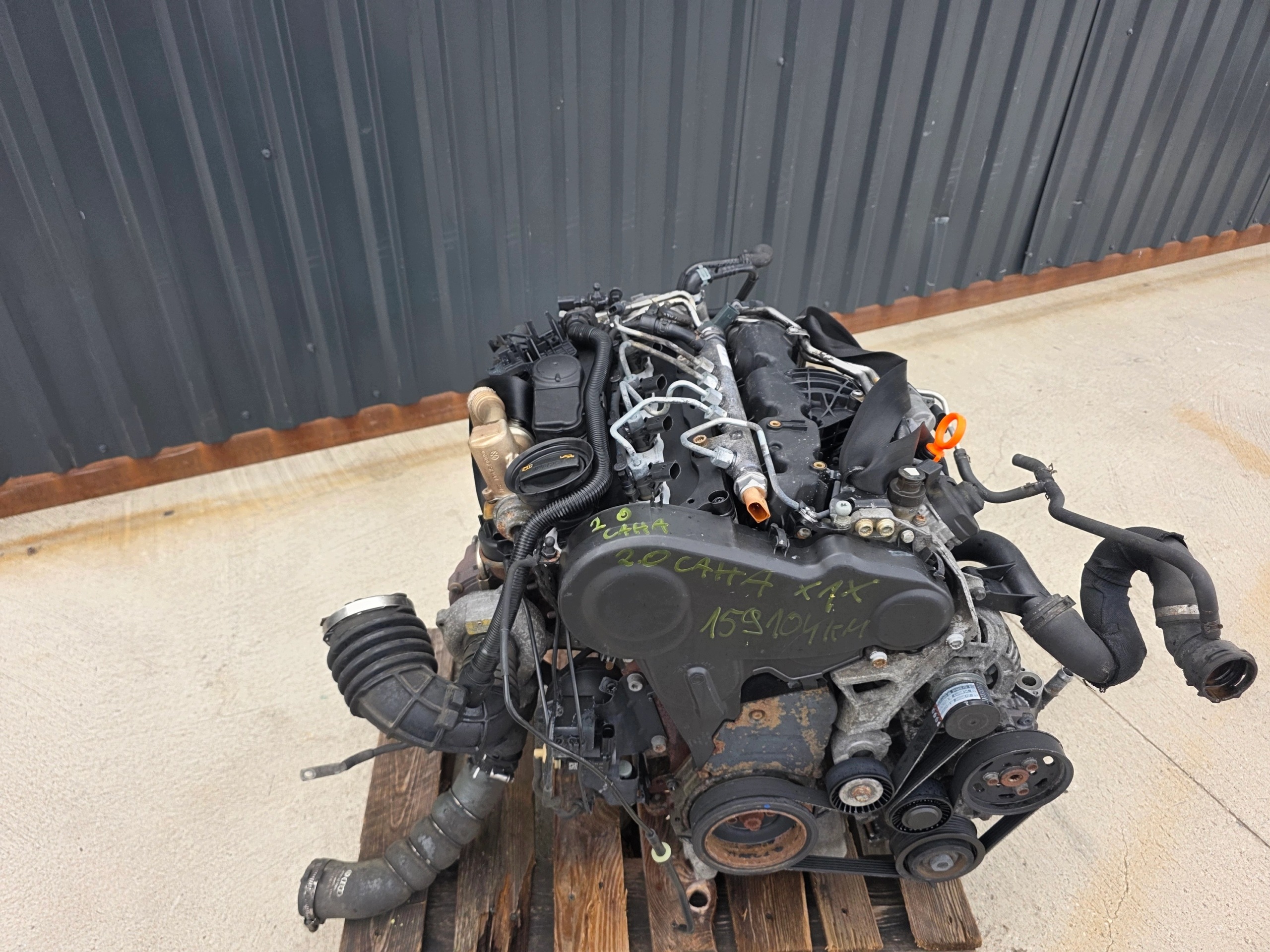 engine complete AUDI A4 B8 A5 A6 SEAT EXEO 2.0 TDI 170KM CAHA 159104KM *1