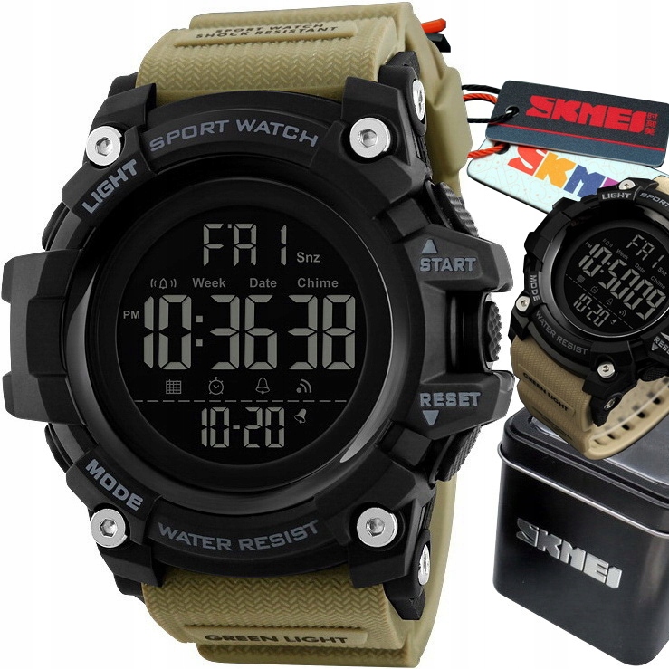 

Wojskowy Zegarek Męski Skmei S-shock Nowy Model !