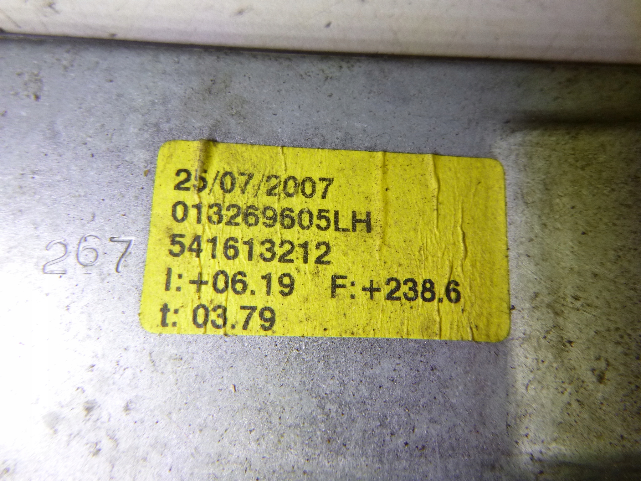 Mécanisme Vitre Avant Gauche Opel Corsa D 3D 2007