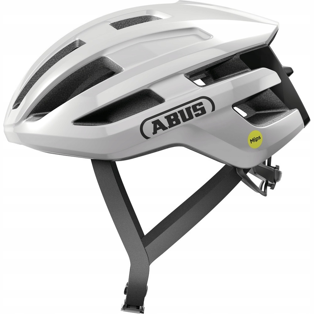 Abus PowerDome Mips Silniční přilba L 57-61 cm Bílá Lesklá 210 g