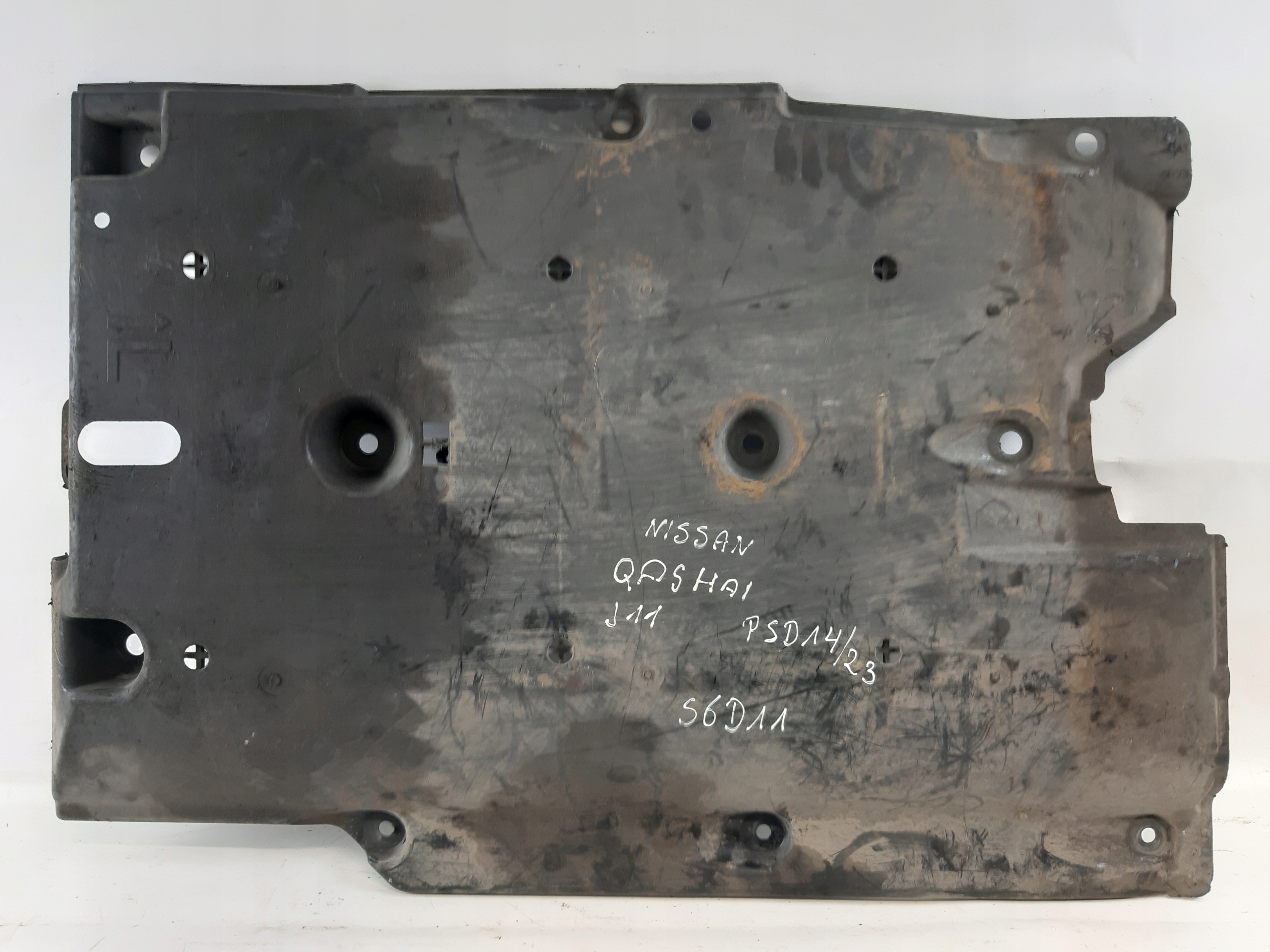 Nissan QASHQAI lower cover floor chassis