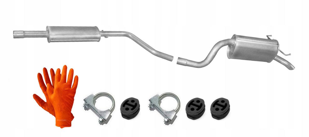 Fiat Punto II 1.9 Ds Diesel 44 kW (1999-2006) Tlumič Koncový