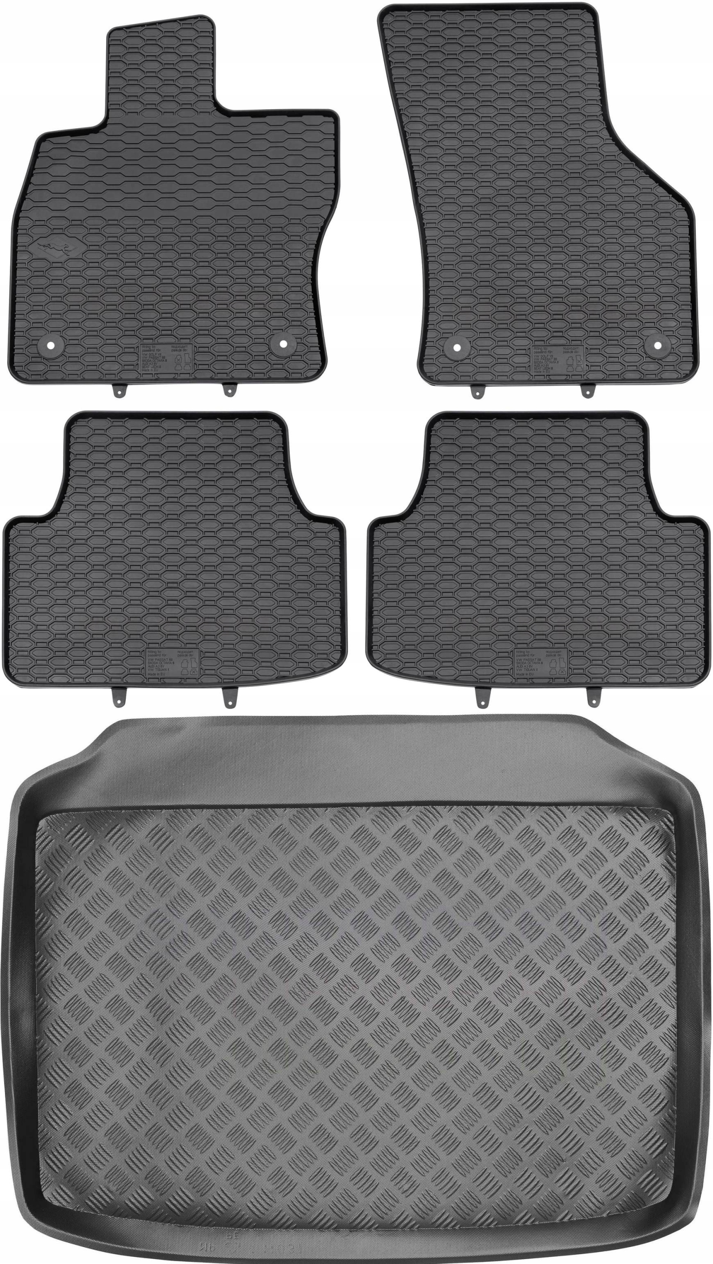 Audi A3 8V Hb Sb 2012-2020 Vložka a koberce