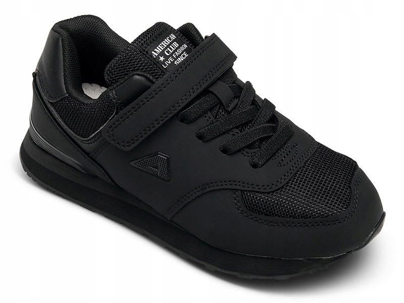 

Chłopięce buty sportowe na rzepy Czarne 31