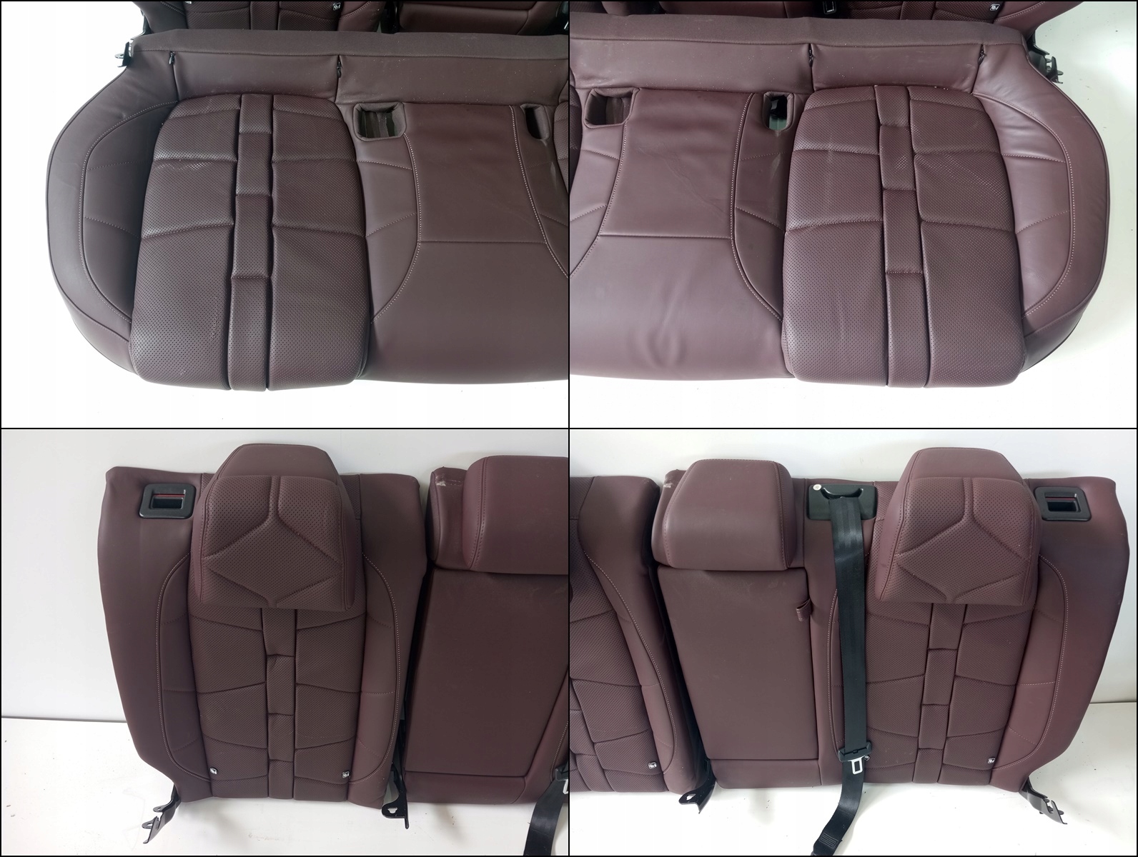 seats upholstery leather CITROEN DS9 DS 9 18r claret leather