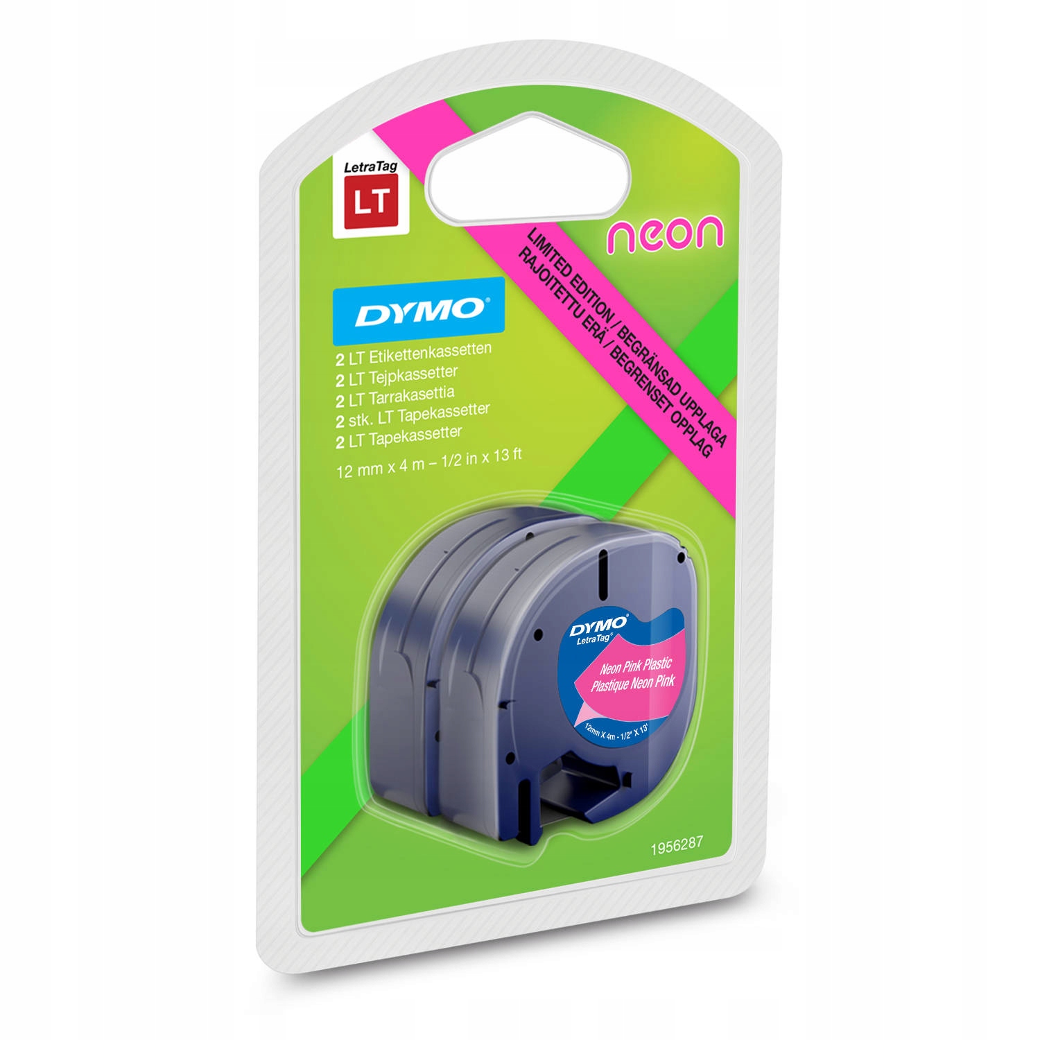 

Dymo Taśma Lt 1956287 Zestaw 2 taśmy 12mm x 4m