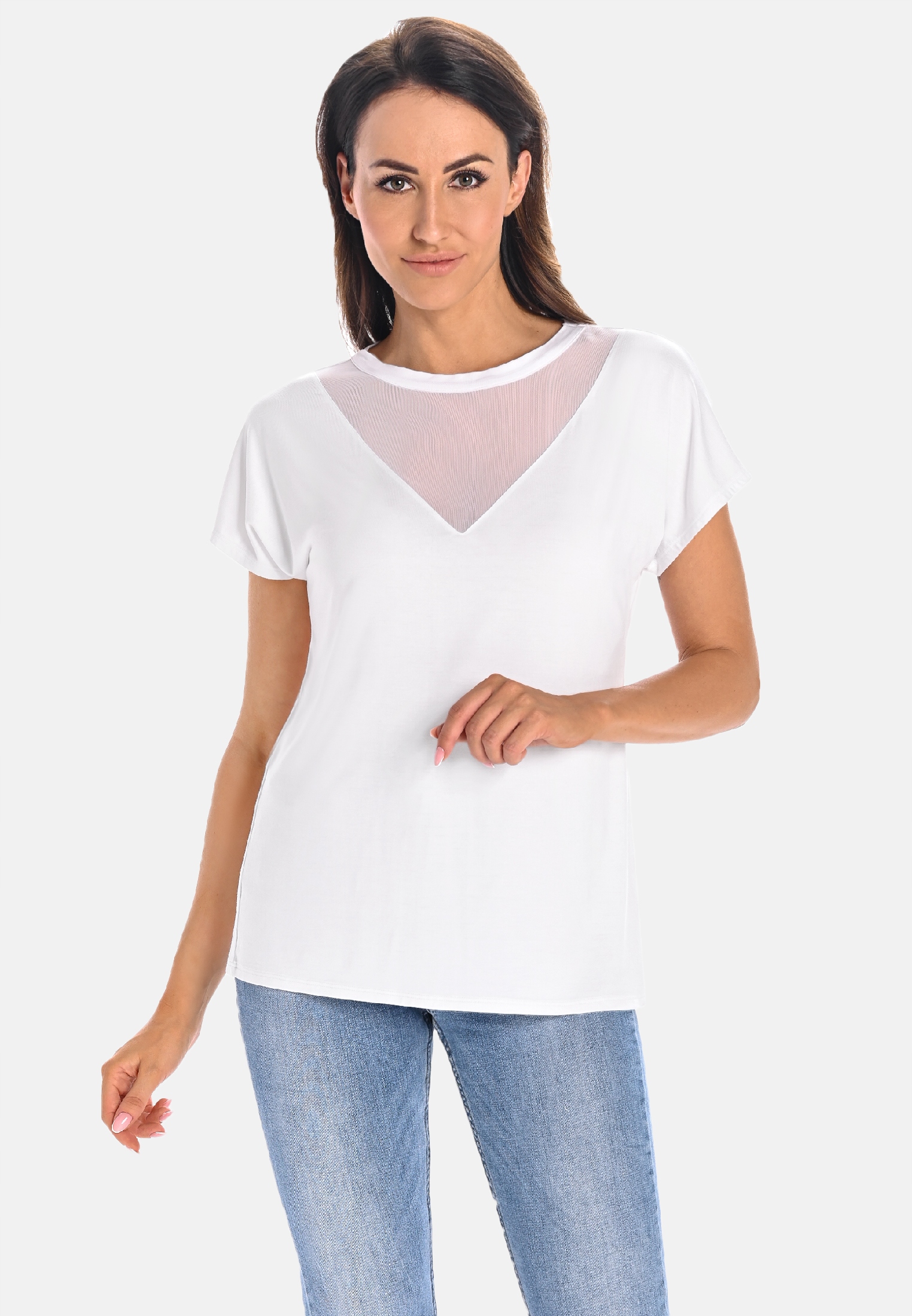 Tričko s síťkou Cora Teyli