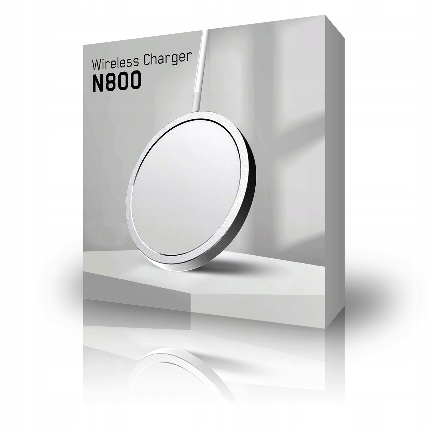 Szybka ładowarka bezprzewodowa INDUKCYJNA do Magsafe IPHONE 11 12 13 14 15 Napięcie wyjściowe 9 V