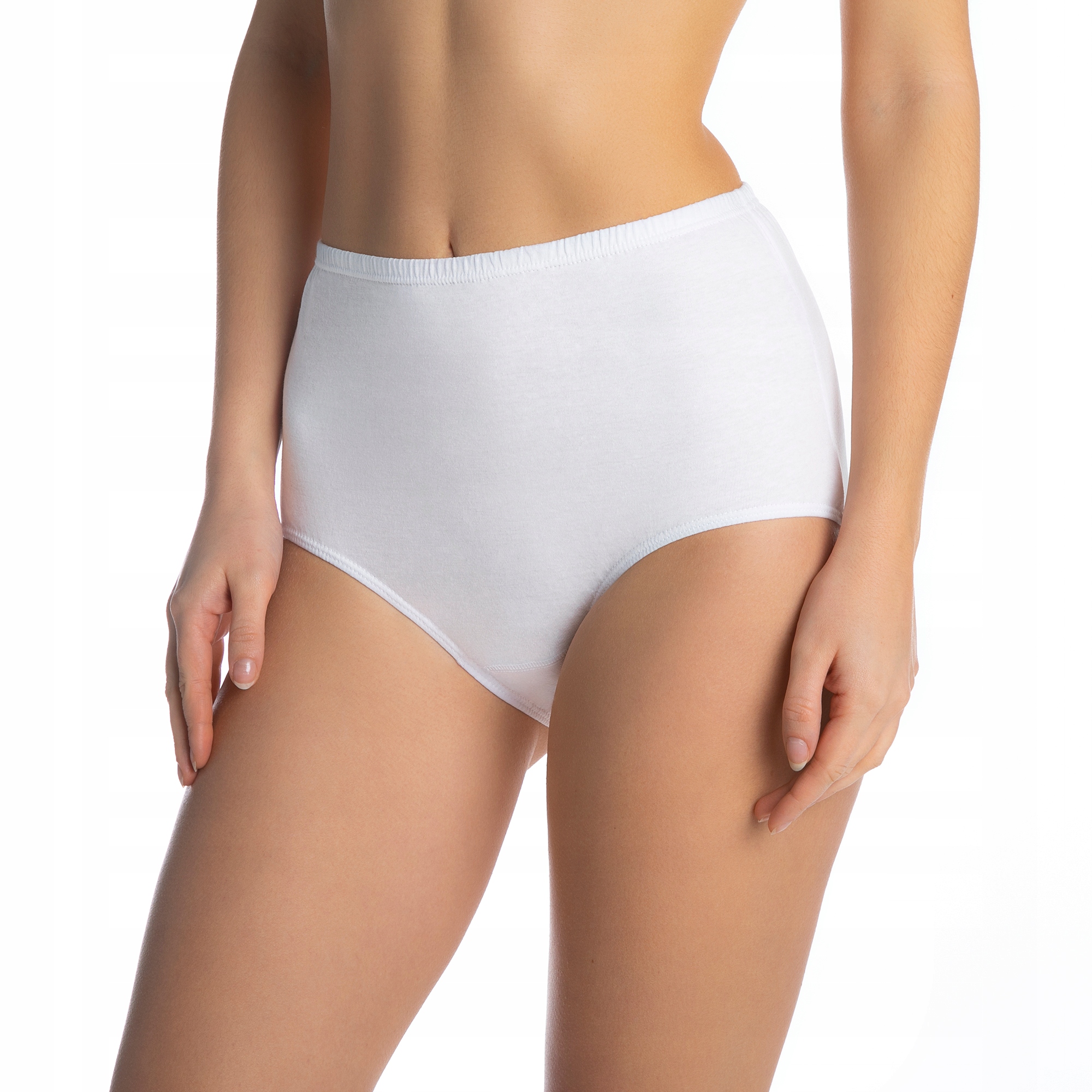 MAJTKI FIGI DAMSKIE MANUELA BIAŁE ROZ. L 6.SZT