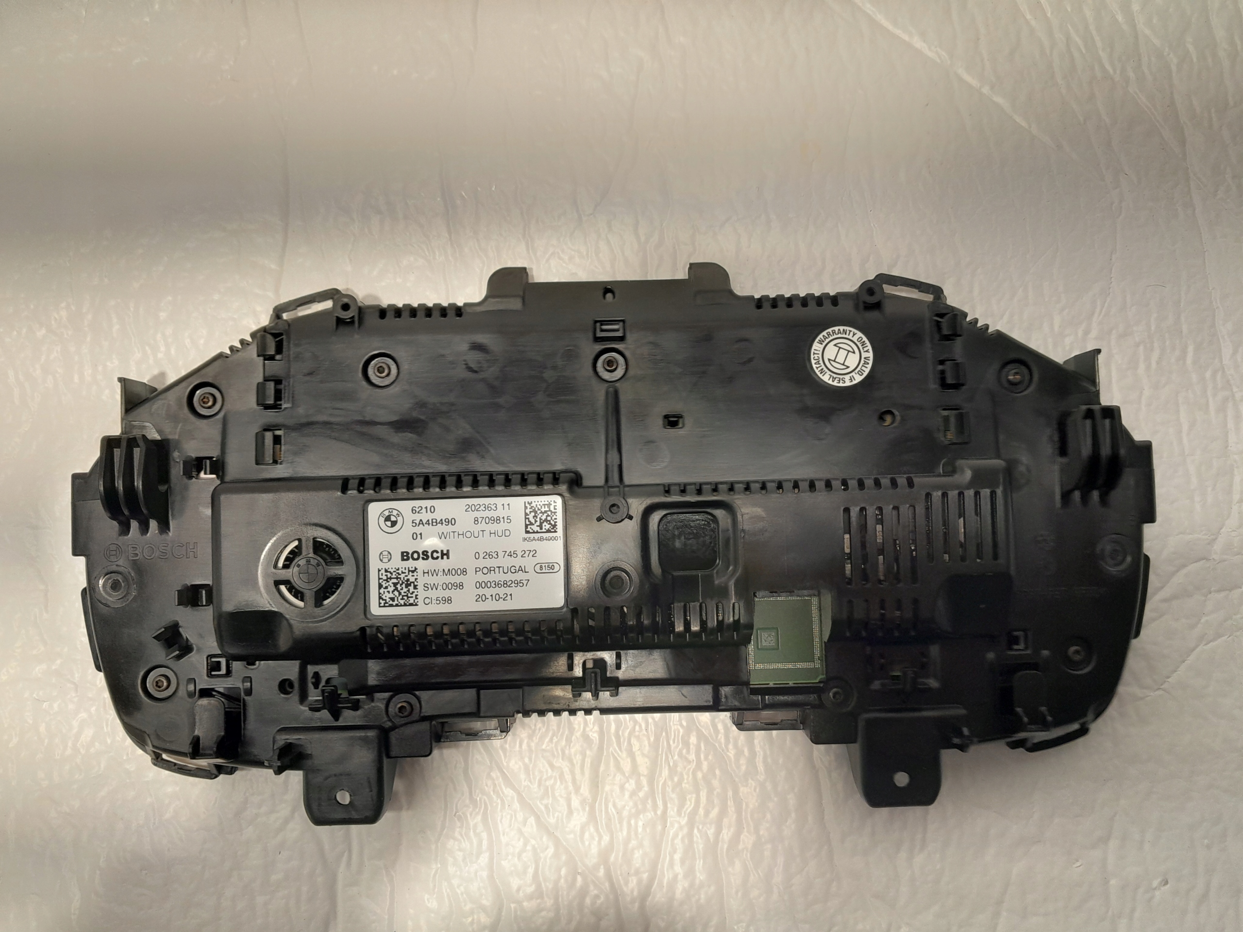 BMW X3 G01 LCI dials clock VIRTUAL COCKPIT 5A4B490