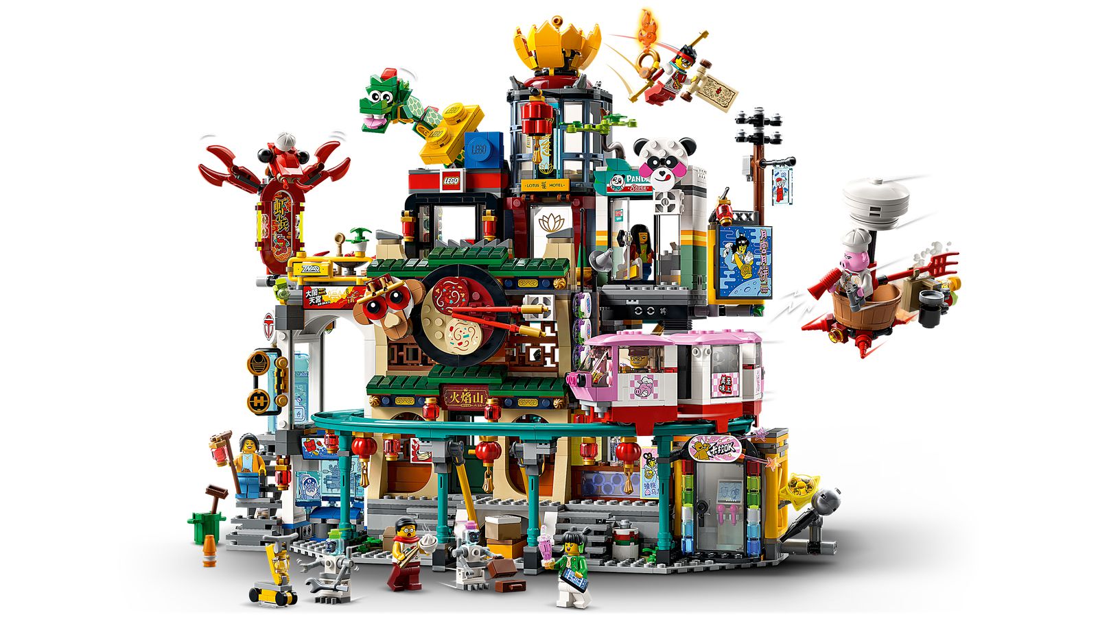 LEGO 80036 MONKIE KID MIASTO LATARNI EAN (GTIN) 5702017153773