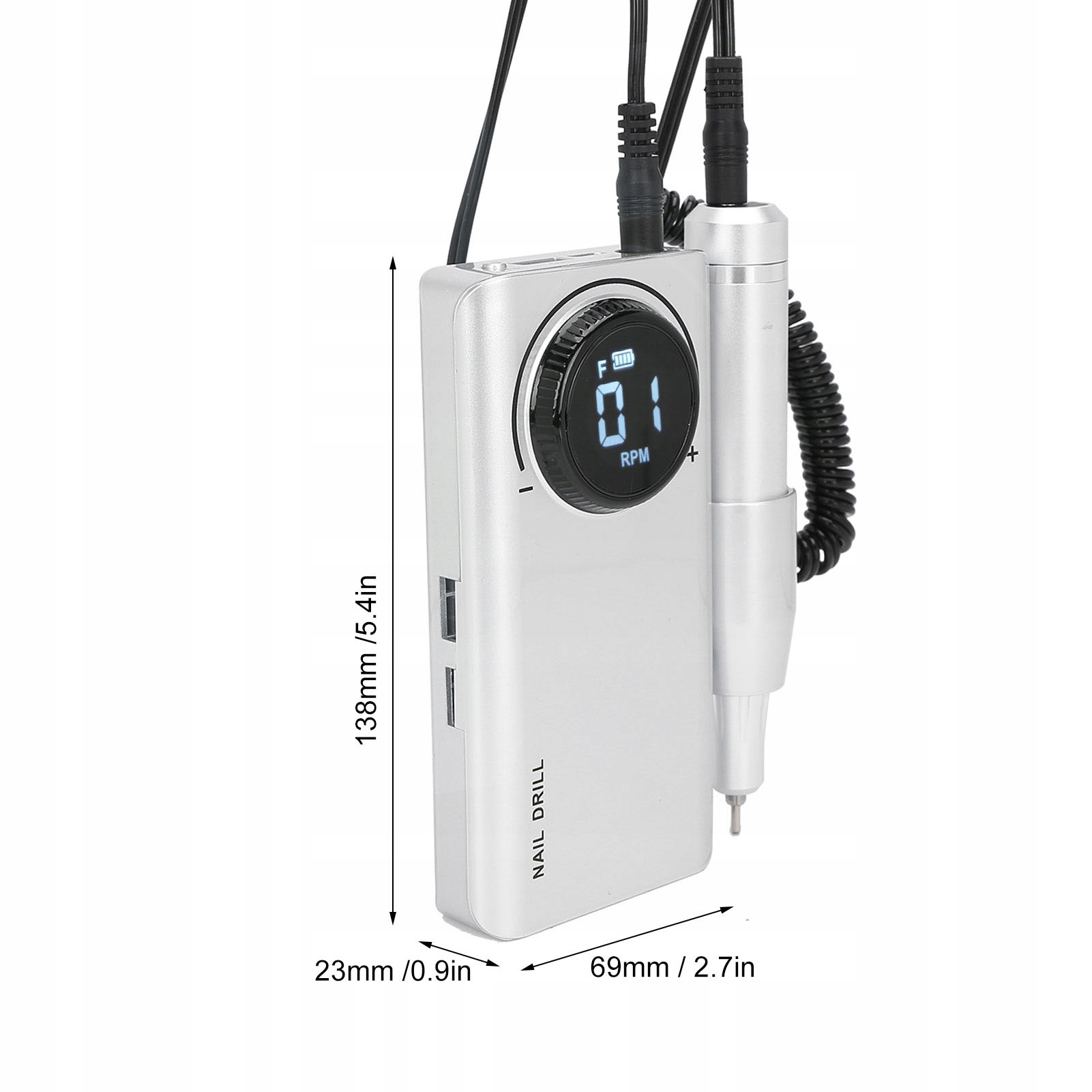 FREZARKA DO PAZNOKCI BEZPRZEWODOWA 40W 35000RPM Model 141421000
