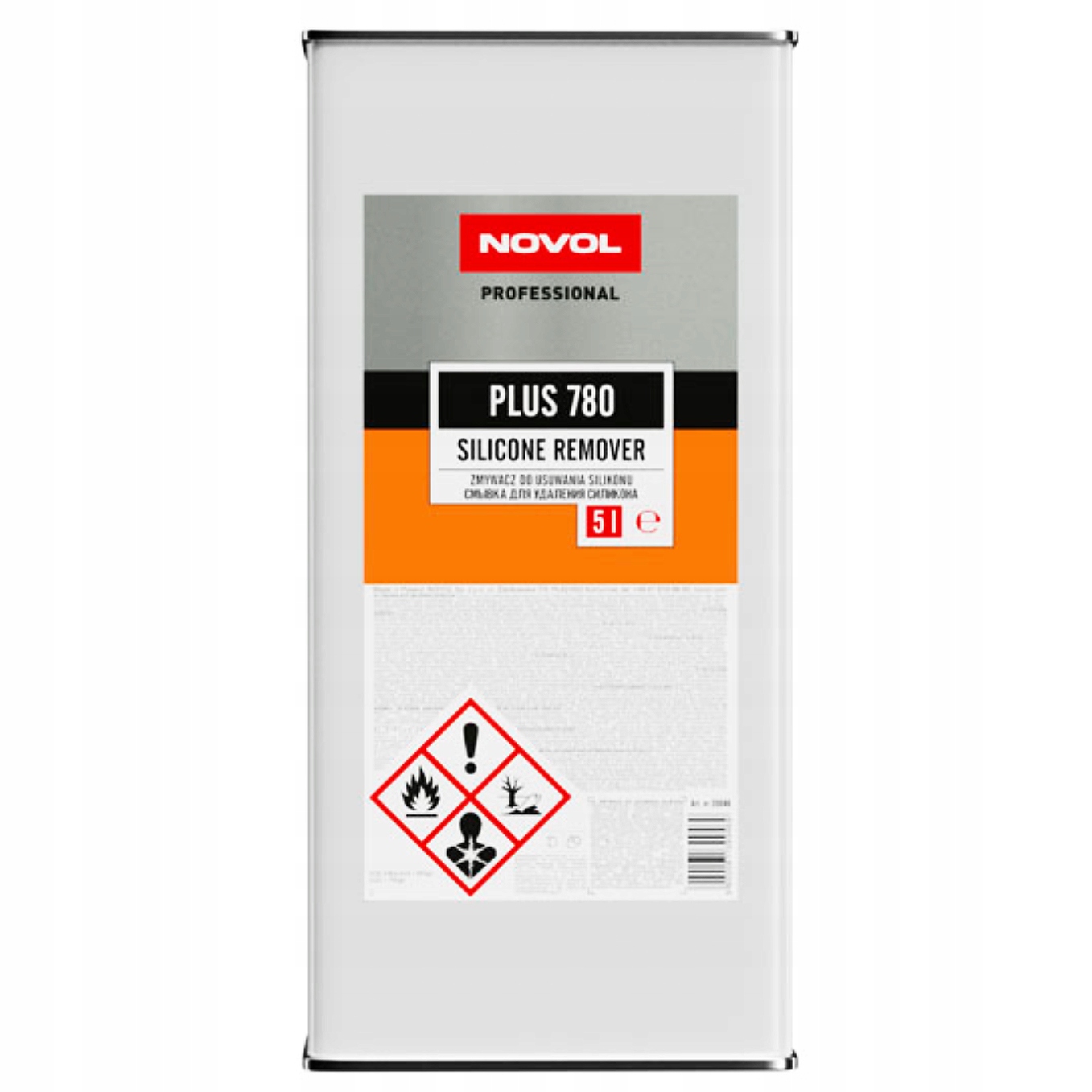 

Novol Plus 780 zmywacz do usuwania silikonu 5 L