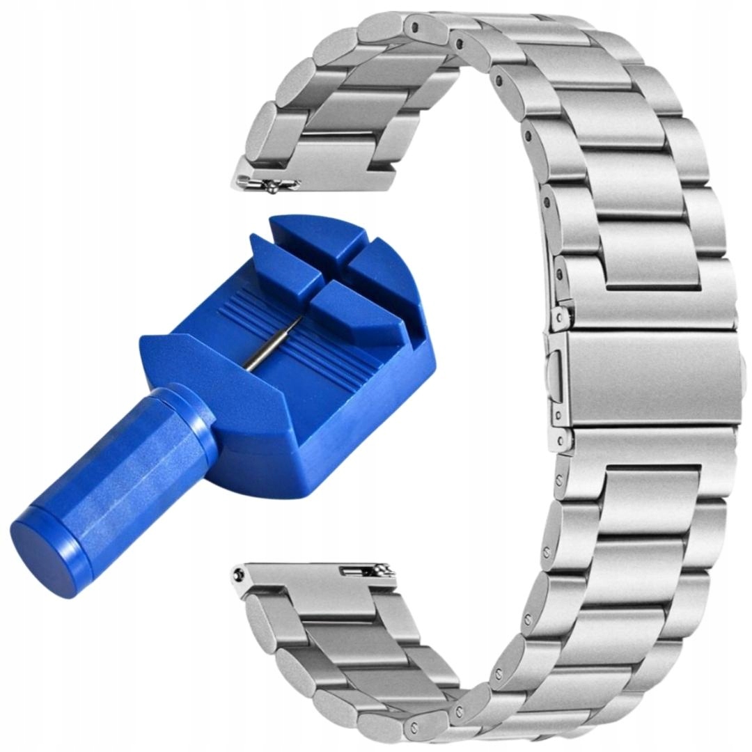 PASEK BRANSOLETA DO ZEGARKA SMARTWATCHA 20mm UNIWERSALNA + IMADŁO GRATIS