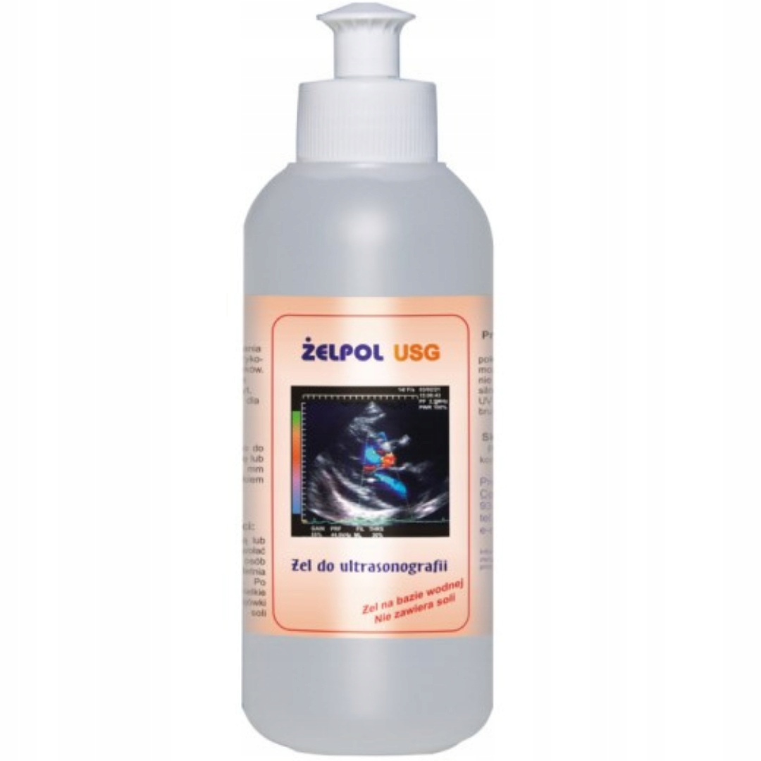 

Żel do Usg Żelpol ultrasonografia Bezbarwny 500 ml