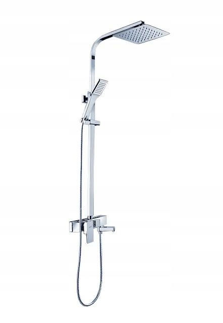 Sprchový set s batériou 150 mm s otočným výtokom Navaro (REA-P0802)