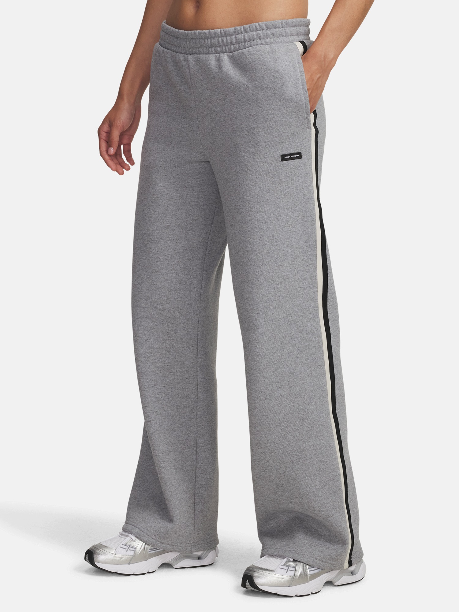 Under Armour Dámské sportovní kalhoty Under Armour Icon Hwt Flc Puddle Pant