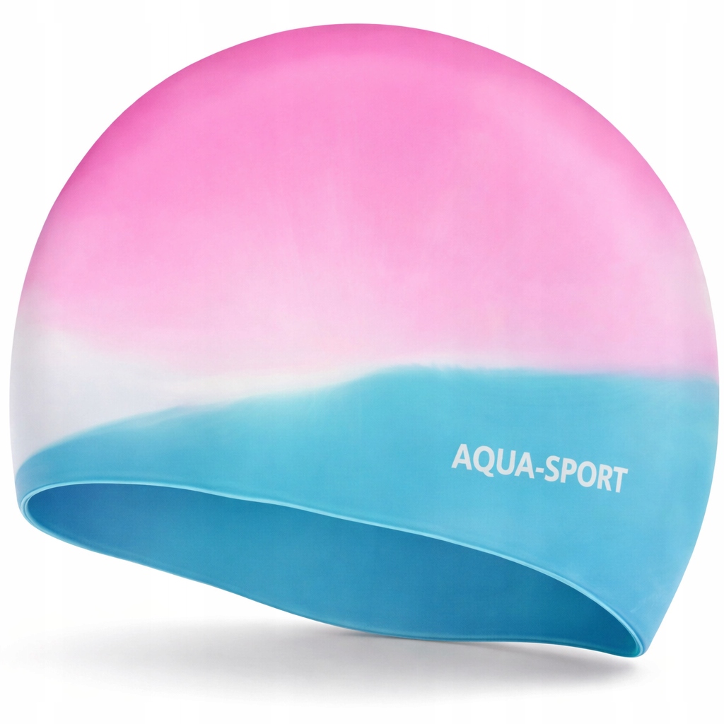 Czepek Pływacki Silikonowy Na Basen Do Pływania Aqua-sport