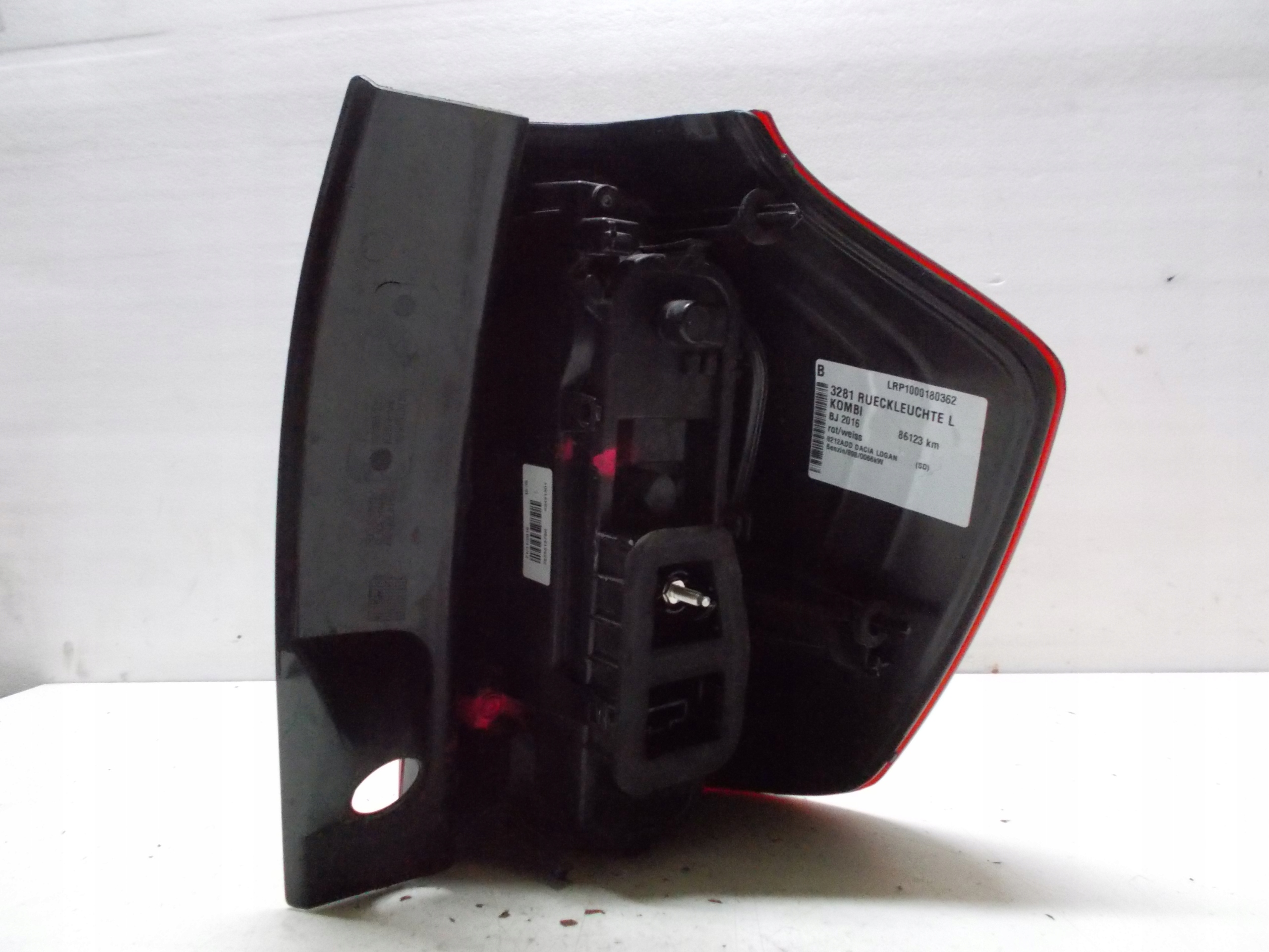 DACIA LOGAN 13R 1.4 TCE light left rear part 265551978R EU