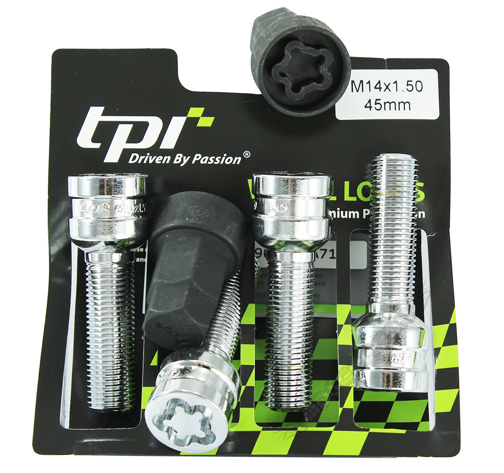 TPI стопорні болти 14x1, 5x45 AUDI A3 A4 A5