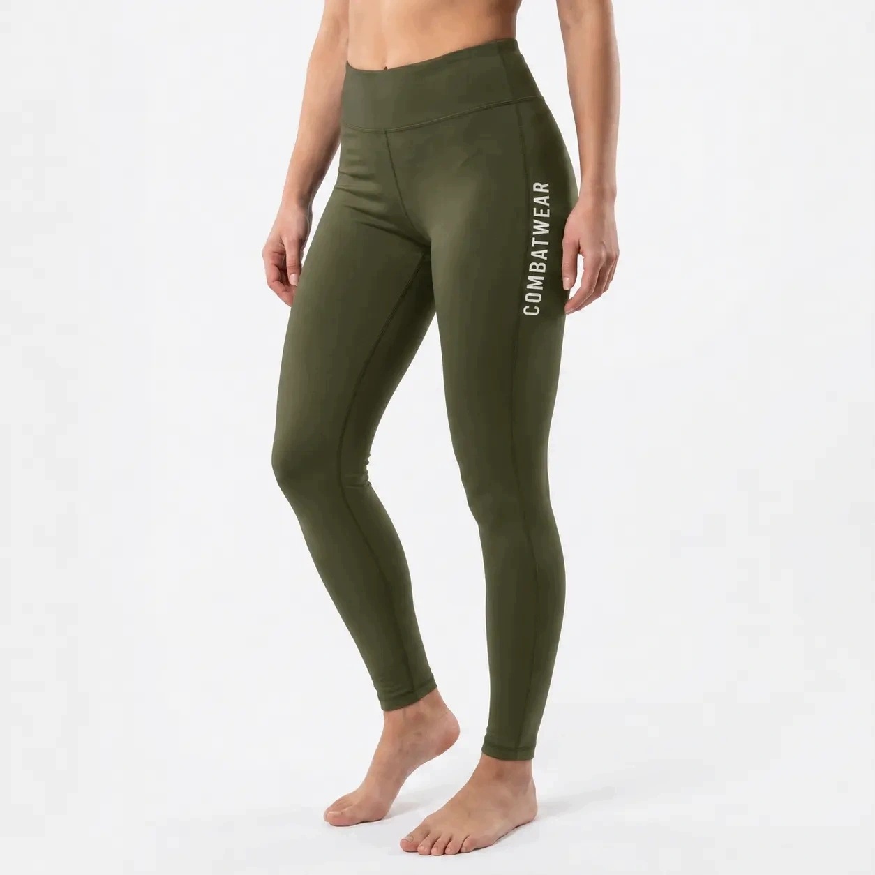 Legginsy Dla Kobiet Długie Zielone Do Sportów Walki Combatwear Bushido Xs