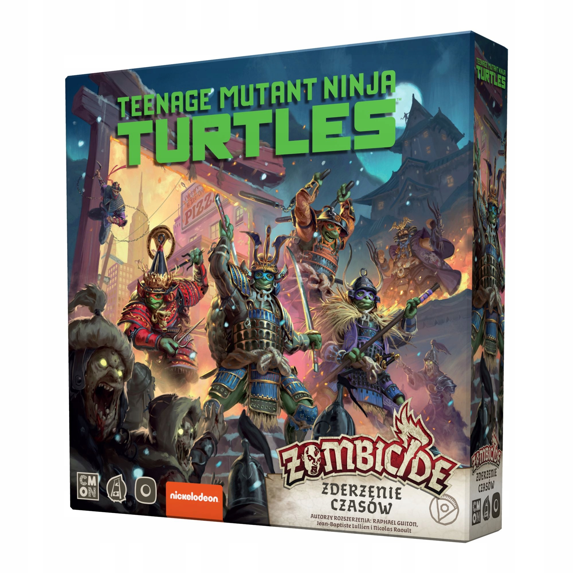 Gra planszowa Zombicide: Biała Śmierć Tmnt Zderzenie Czasów Portal Games