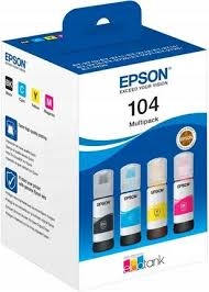 4pack Epson 104 Cmyk 4szt. C13T00P640 2029r. 2030r.