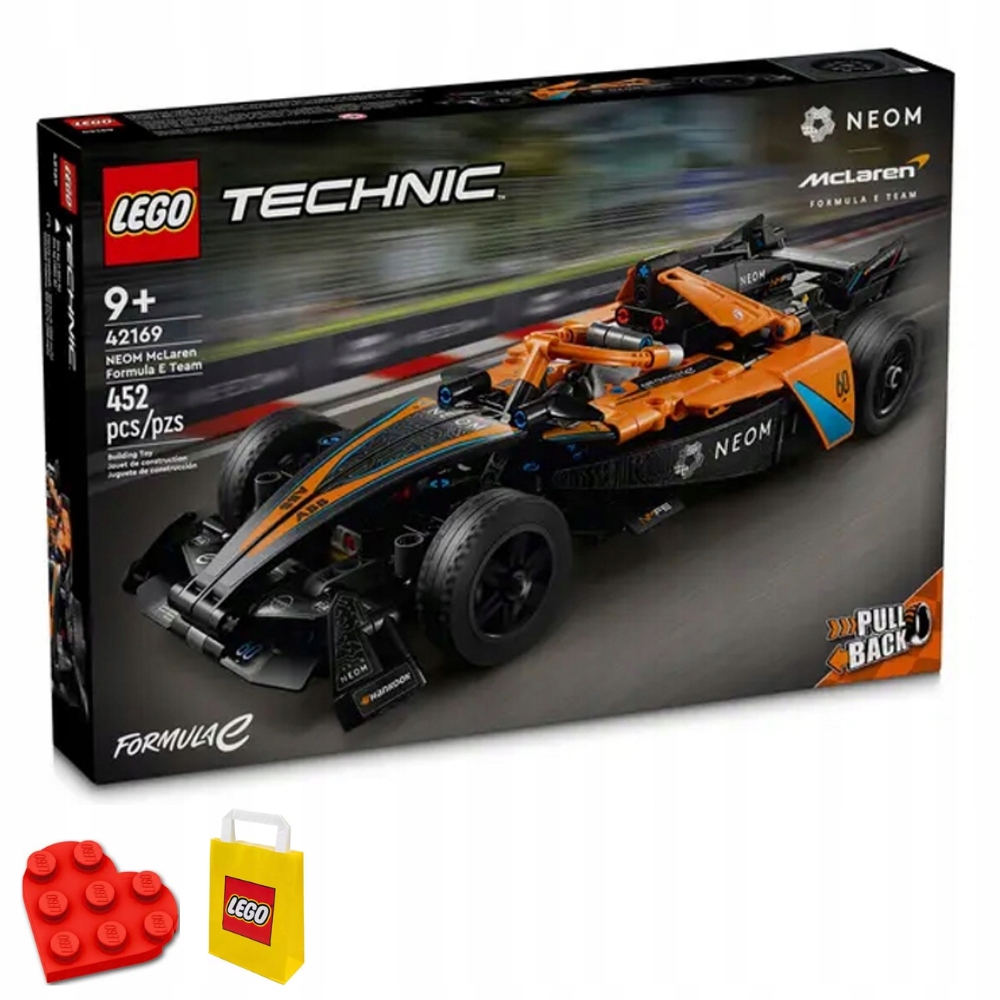 Lego Technic 42169 Neom McLaren Formula E Race Car