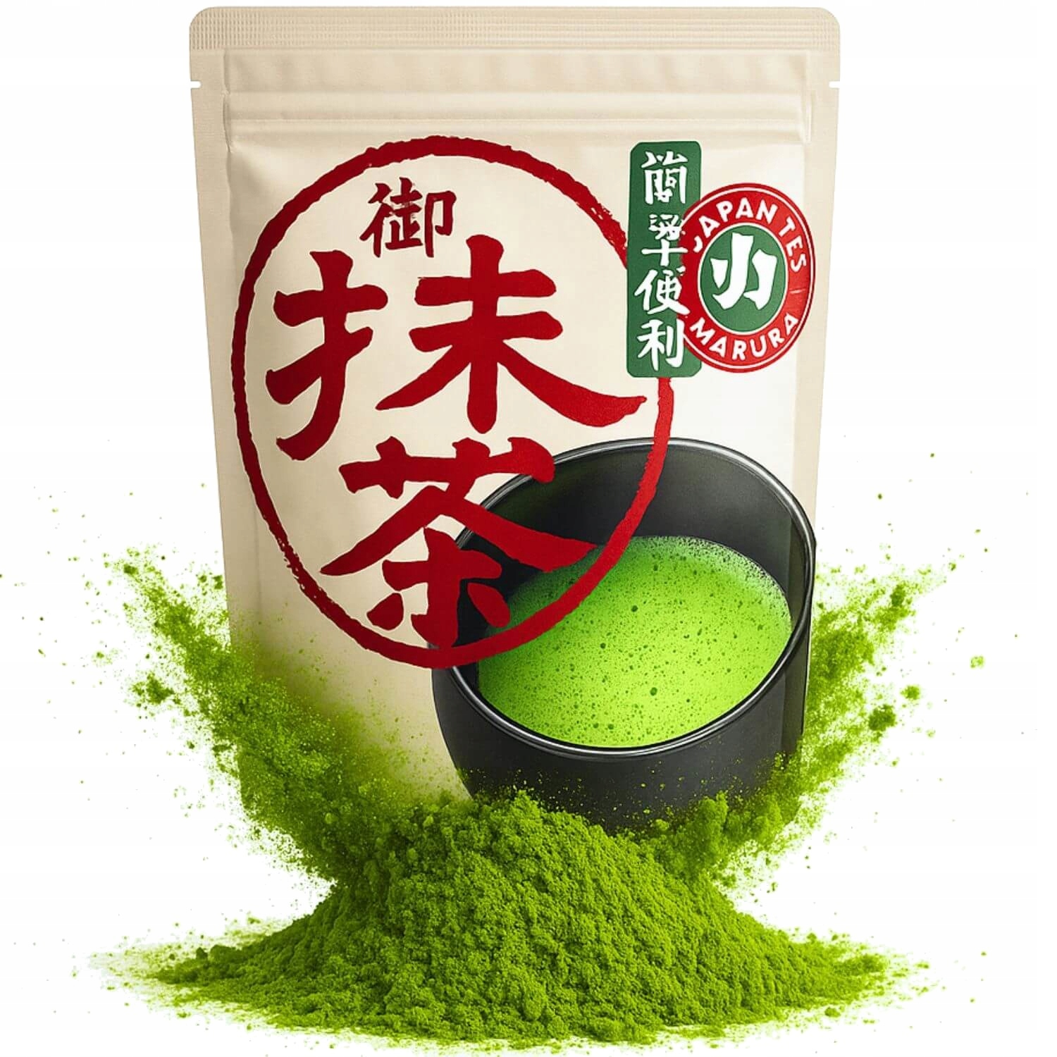 Levně Matcha Japonská Shizouka Každodenní Maruka 50 g baleno v Japonsku, čerstvé