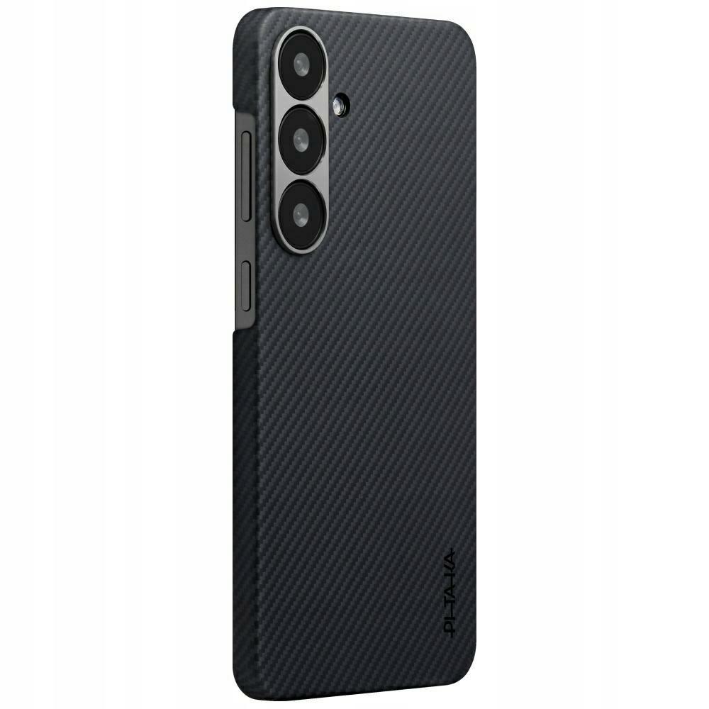 Etui Pitaka Ultra-Slim MagSafe do Samsung Galaxy S25 czarno szary