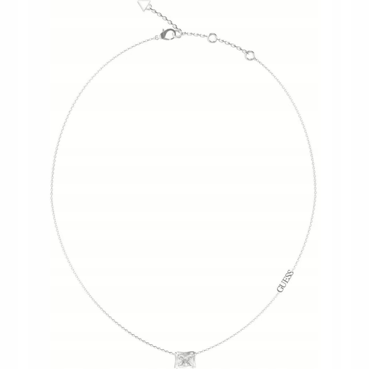 Náhrdelník Guess stříbrný