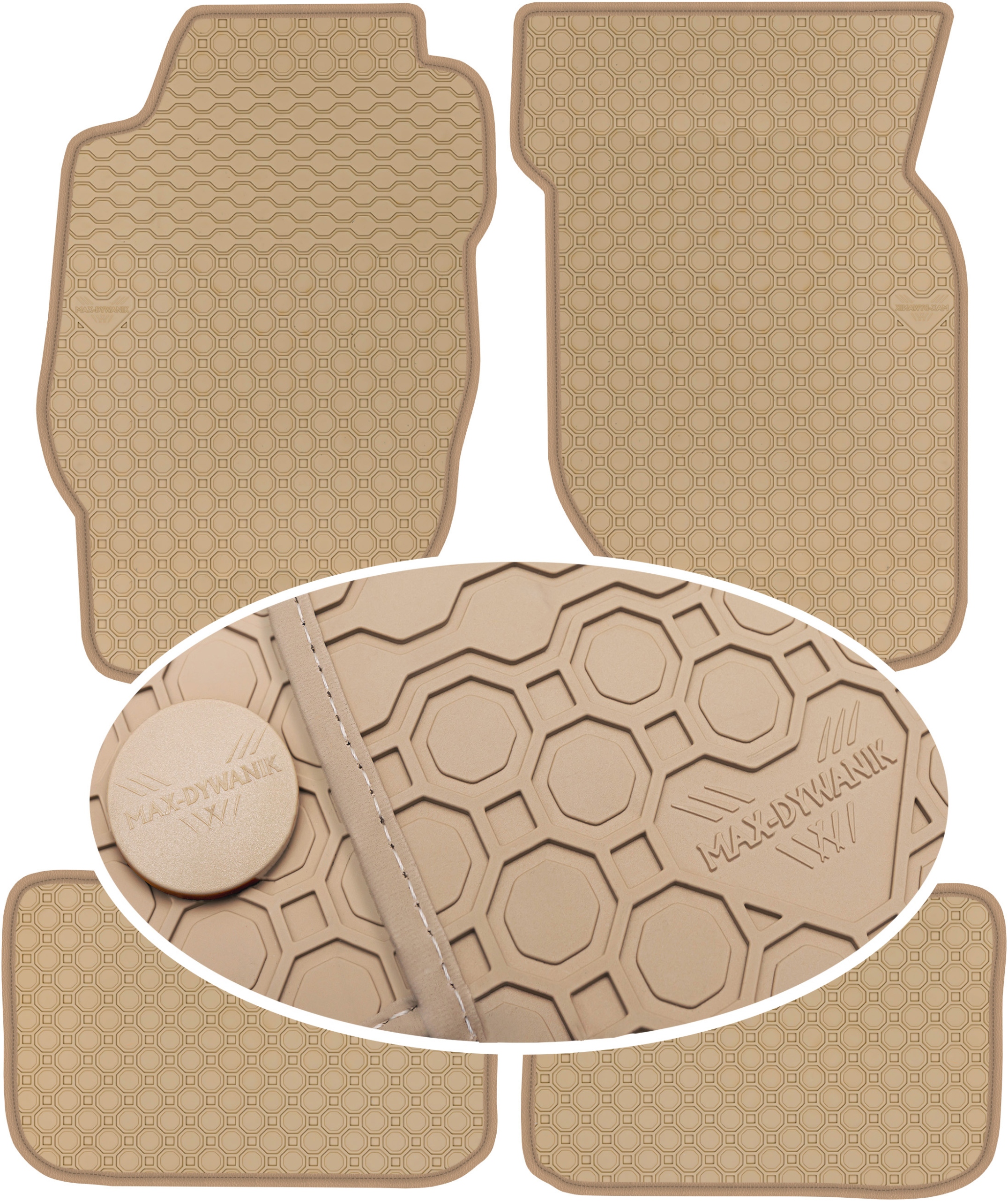 Rover 200 II Sd Hb 1989-1995 Gumové rohože PrimeLiner