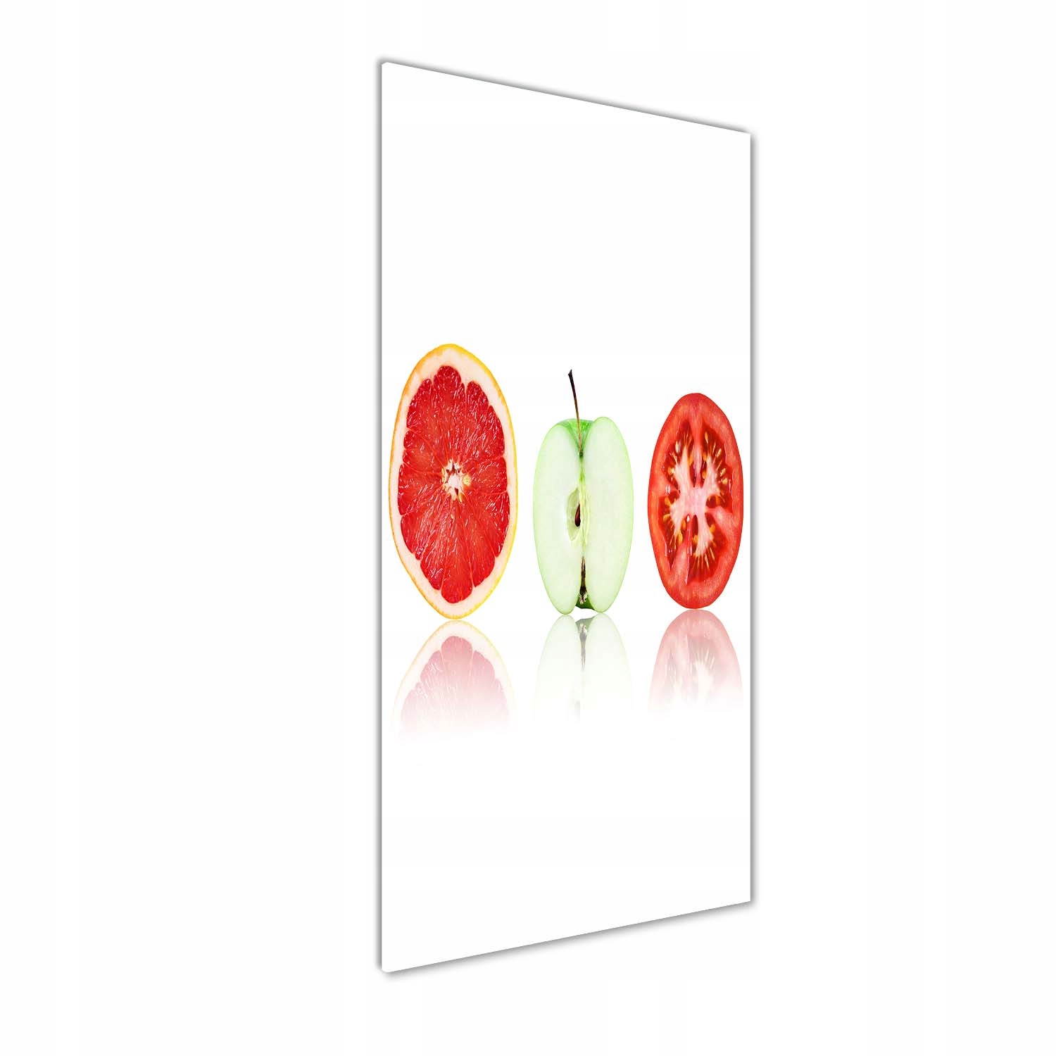 Fotoobraz sklo Ovoce a zelenina 50x125 cm