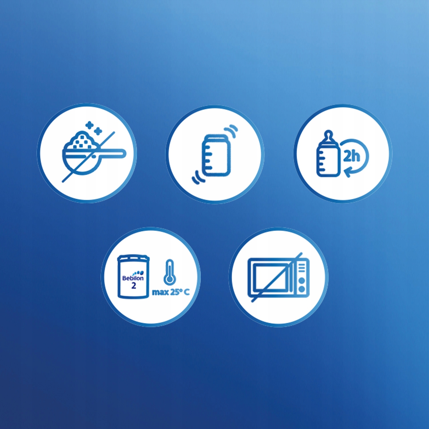 Mleko modyfikowane Bebilon Advance 2 1000 g Gramatura 1000 g