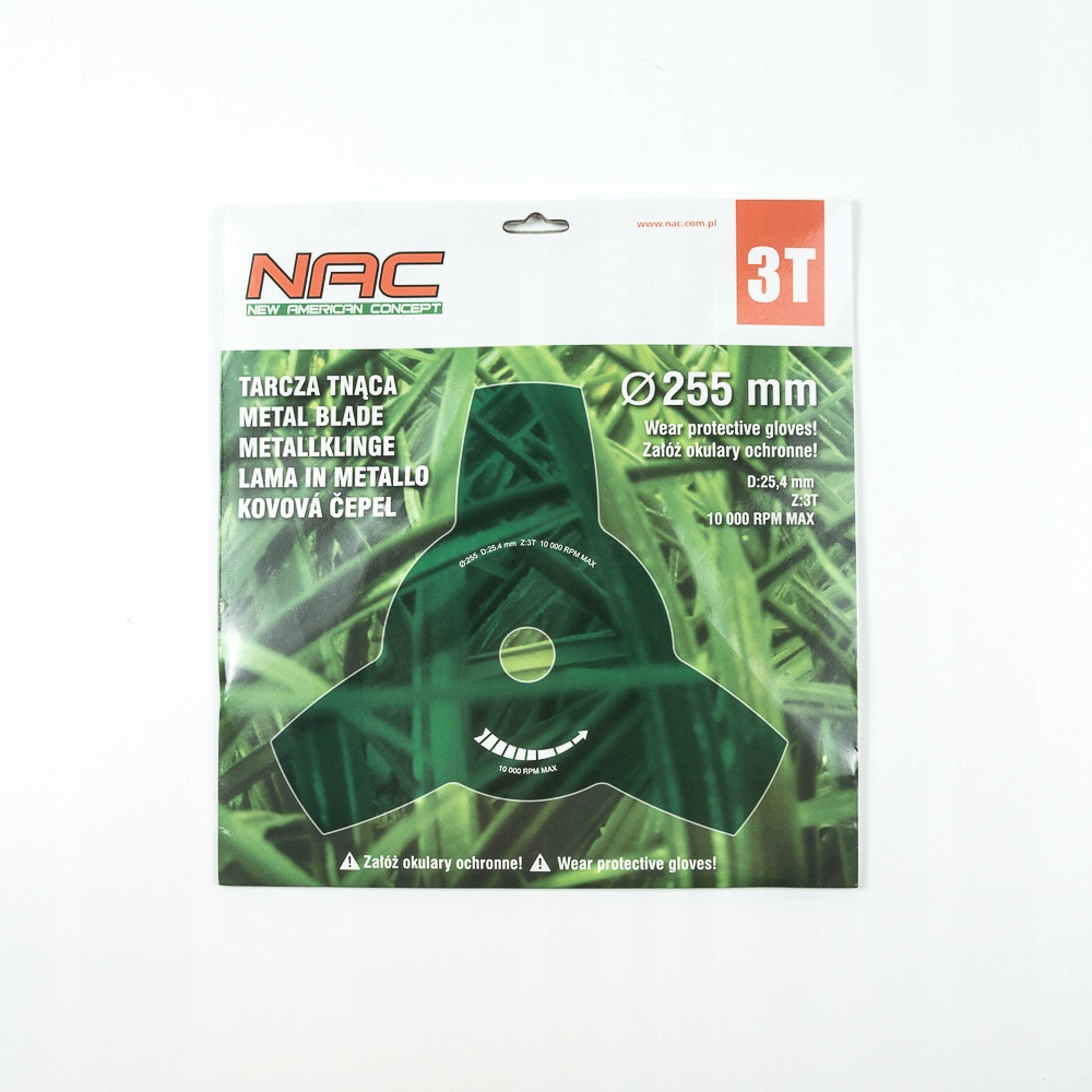 

Ostrze Tnące 3Z 25,4mm 255mm Kosy Nac Cg Wlbc